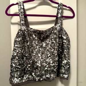 Abercrombie Sequined Tank